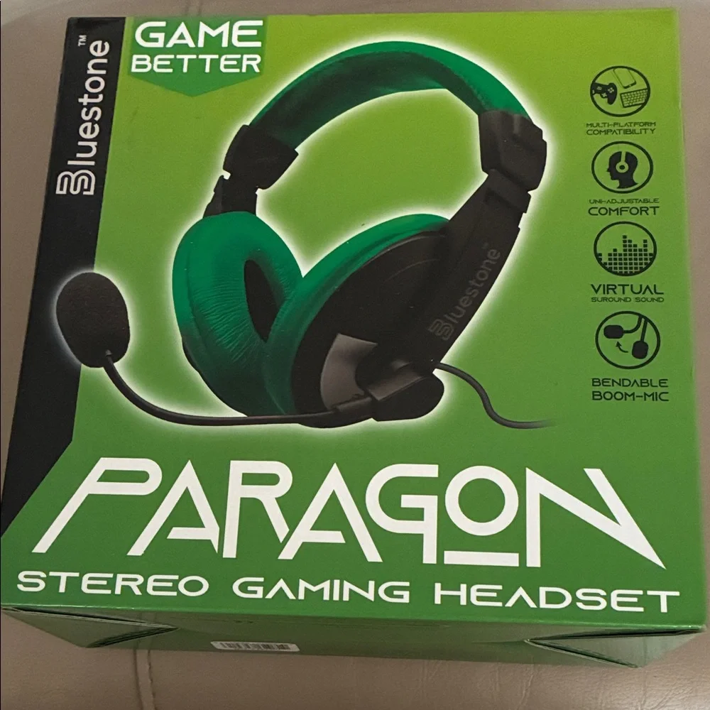 Bluestone Paragon Stereo Gaming Headset - Green